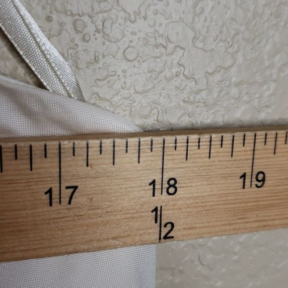 BCBGMAXAZRIA Runway Ivory Gathered Slinky Bodycon One Shoulder dress 8 - Picture 7 of 10